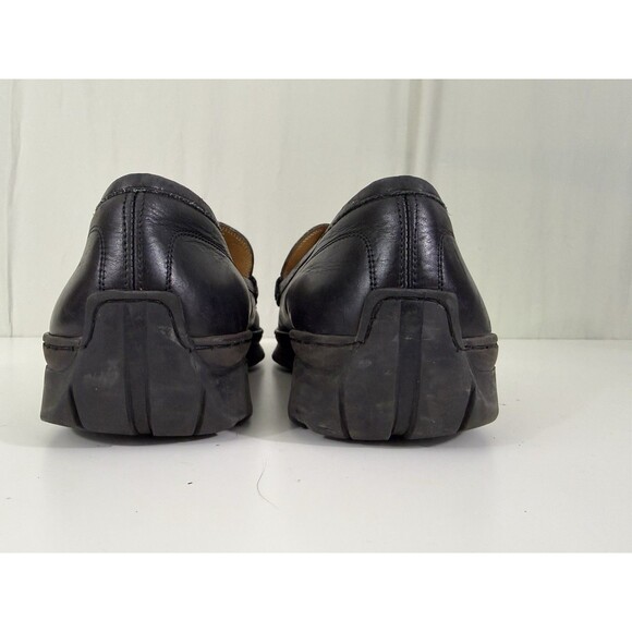 Salvatore Ferragamo Horsebit Men’s Leather Loafers Black Slip On 13 D Luxury main image 12